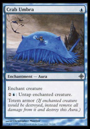 Crab Umbra (Rise of the Eldrazi) Trading Card