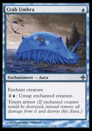 Crab Umbra (Rise of the Eldrazi)