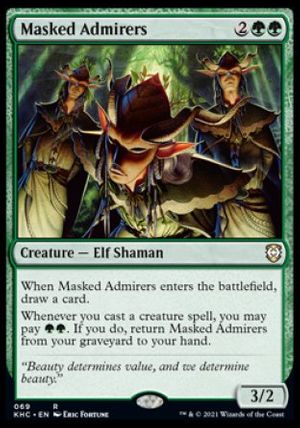 Masked Admirers (Kaldheim Commander Decks)