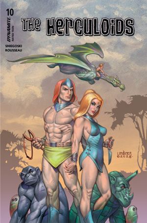 Herculoids #10 (Cvr B Joseph Michael Linsner Variant)