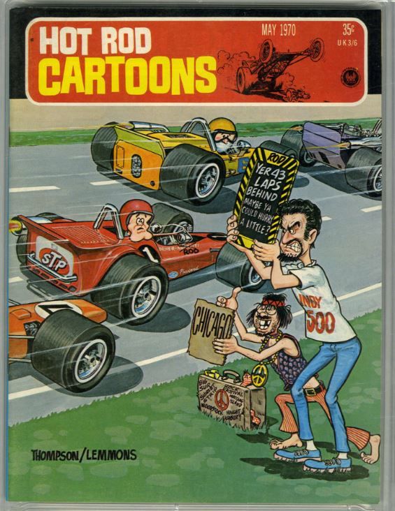 Hot Rod Cartoons #34 Comic