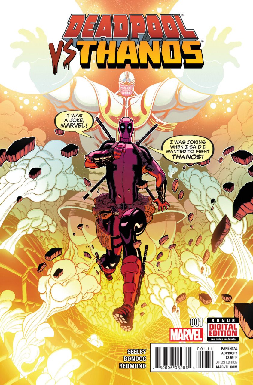 Deadpool Vs Thanos #1 Comic