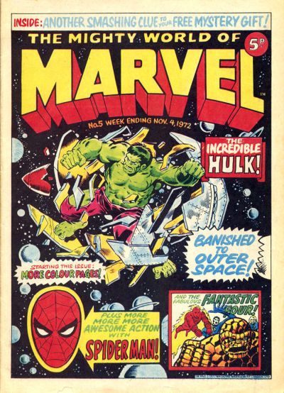 Mighty World of Marvel, The #5 Comic