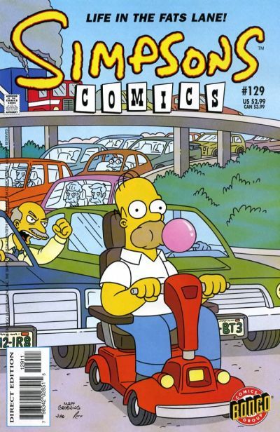 Simpsons Comics #129 Comic