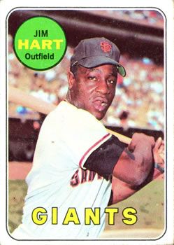 Jim Hart 1969 Topps #555 Sports Card