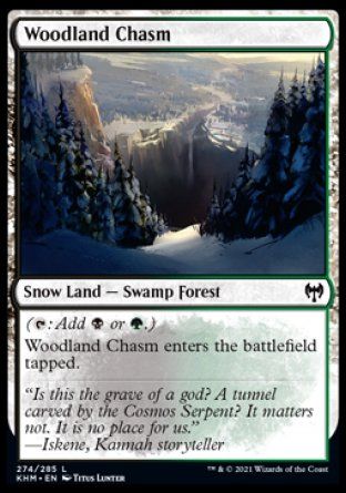 Woodland Chasm (Kaldheim) Trading Card