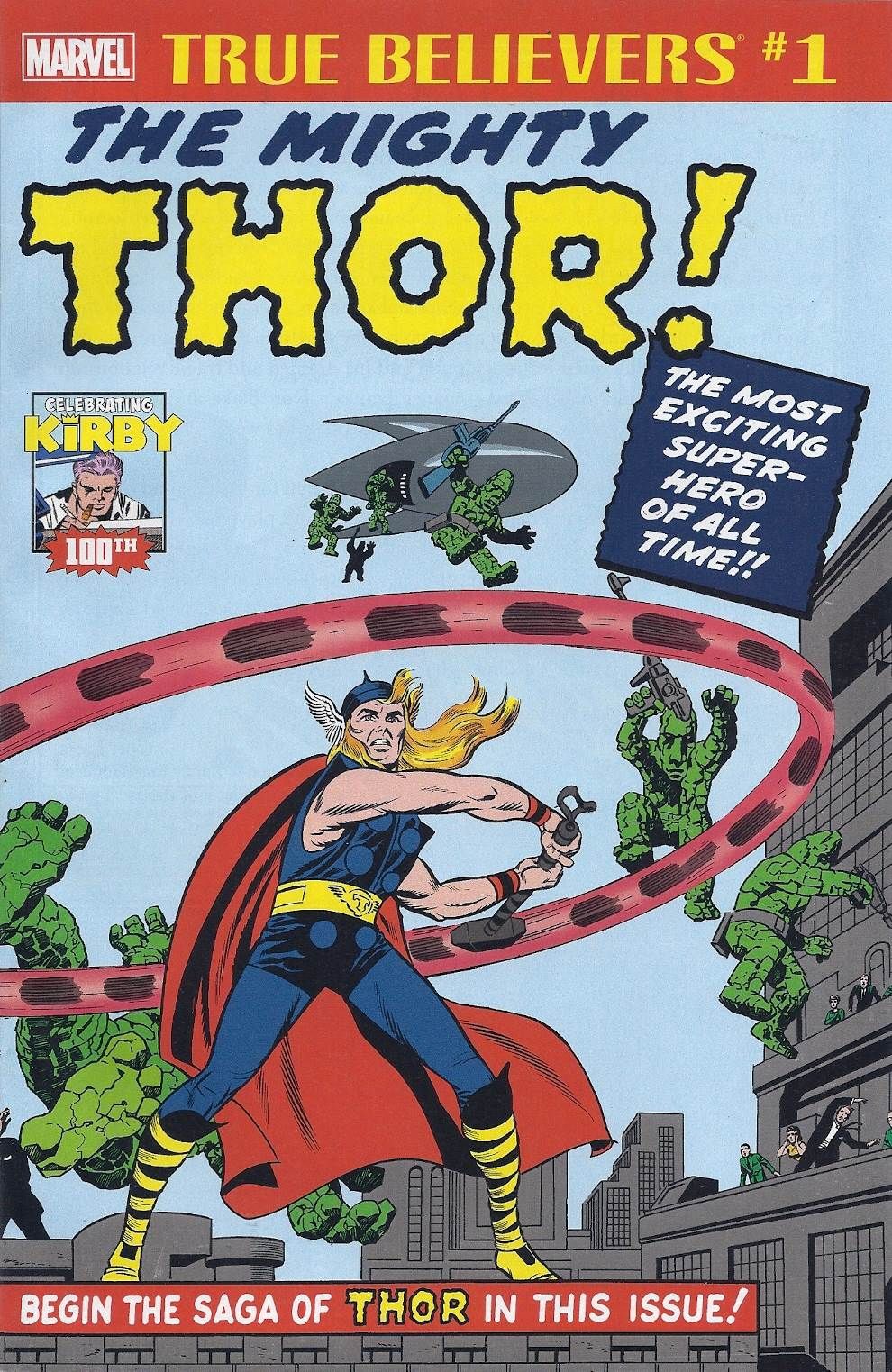 True Believers: Kirby 100th - The Mighty Thor! #1 Comic