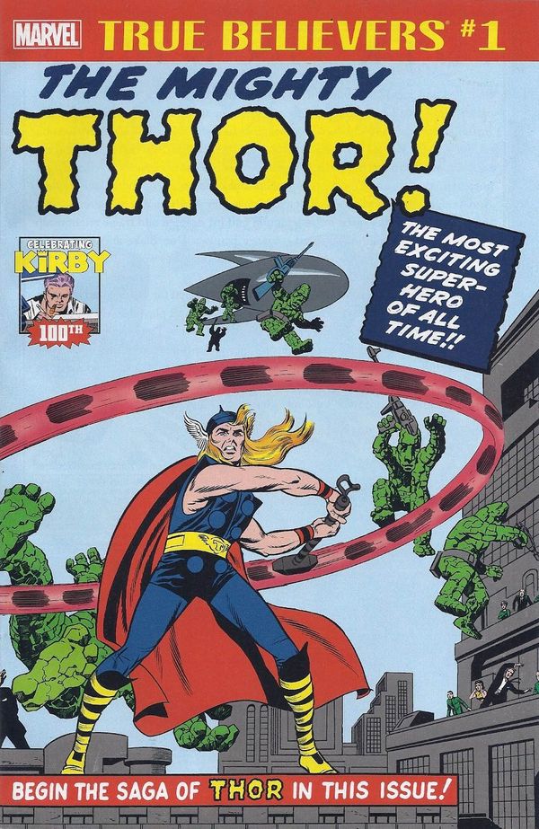 True Believers: Kirby 100th - The Mighty Thor! #1