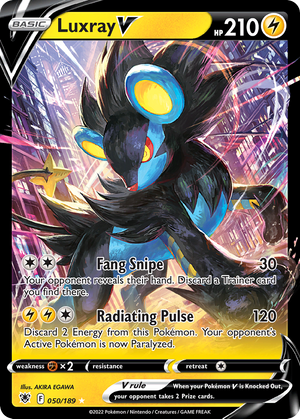 Luxray V (50/189) - Astral Radiance