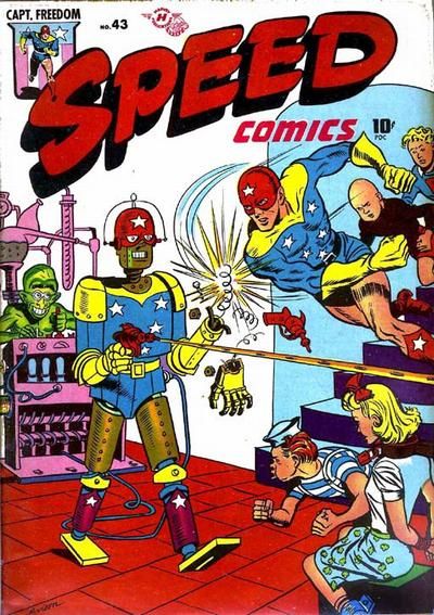 Speed Comics #43 Comic