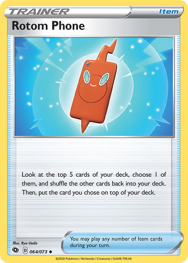 Rotom Phone (64/73) - Champion's Path