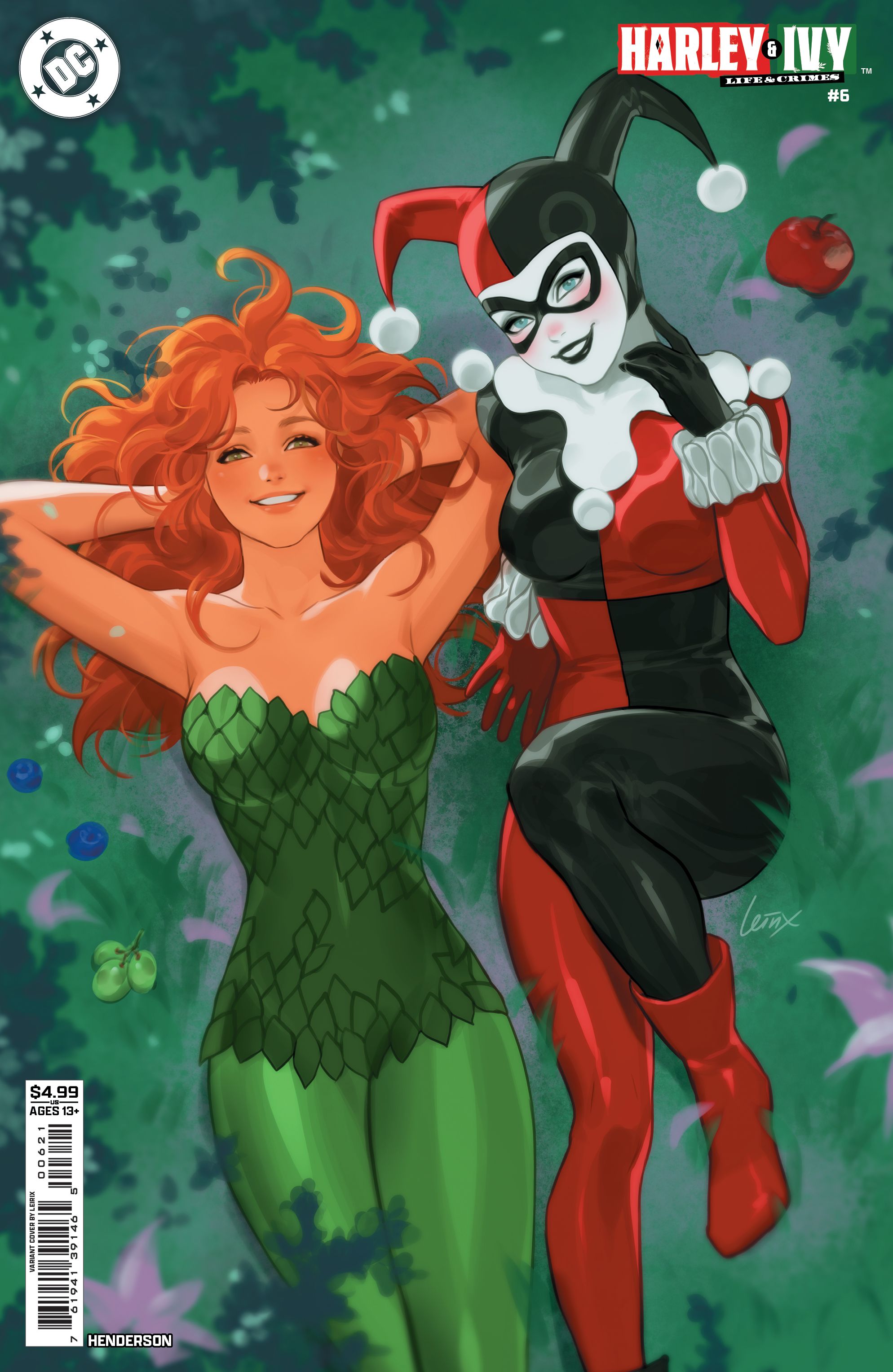 Harley And Ivy Life And Crimes #6 (Cvr B Lesley Leirix Li Card Stock Variant) Comic