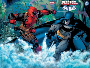 Marvel/Dc: Deadpool/Batman #1 (Greg Capullo Wraparound Variant)