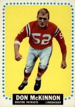 Don McKinnon 1964 Topps #14 Sports Card