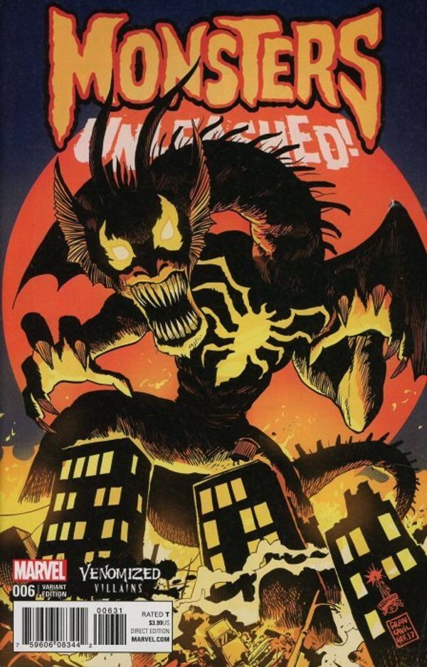 Monsters Unleashed #6 (Veonomized Fin Fang Foom Variant)
