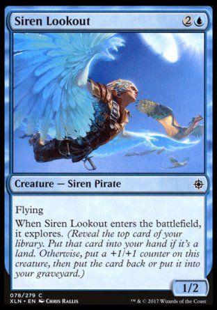 Siren Lookout (Ixalan) Trading Card