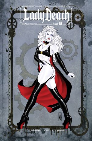 Lady Death (ongoing) #18 (Chicago Steampunk Vip)
