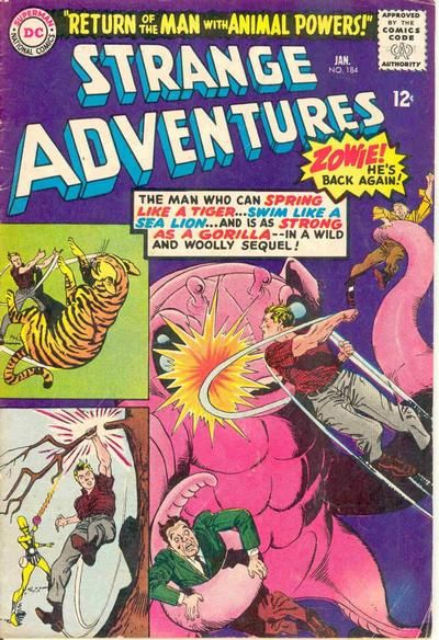 Strange Adventures #184 Comic