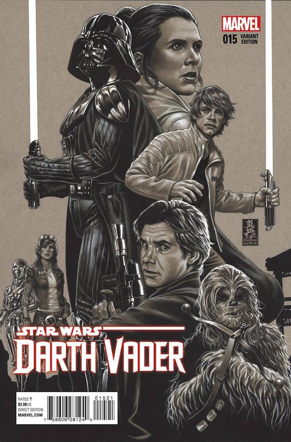 Darth Vader #15 (Brooks Sketch Variant)