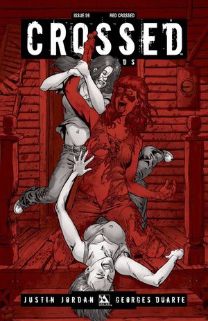 Crossed Badlands #59 (Red Crossed Order Incv Cover)