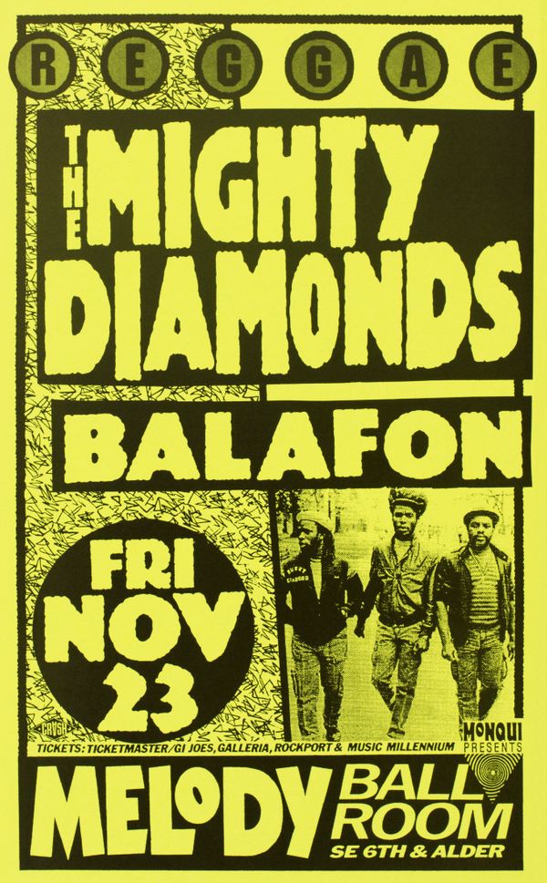 MXP-237.5 Mighty Diamonds 1990 Melody Ballroom  Nov 23