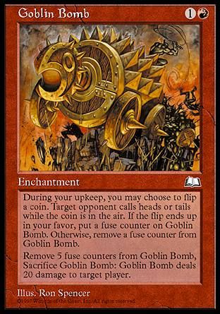 Goblin Bomb (Weatherlight) Trading Card