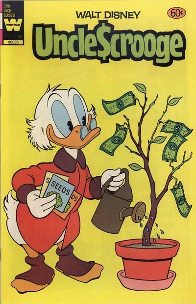 Uncle Scrooge #208 Comic
