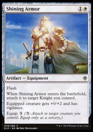 Shining Armor (Throne of Eldraine) Trading Card
