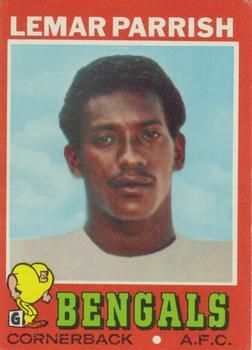 Lemar Parrish 1971 Topps #233 Sports Card