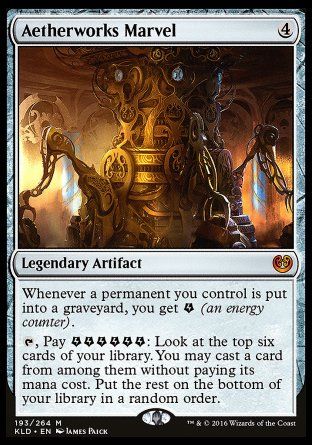 Aetherworks Marvel (Kaladesh) Trading Card