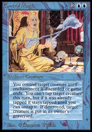 Control Magic (Alpha) Trading Card