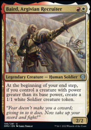 Baird, Argivian Recruiter (Dominaria United) Trading Card