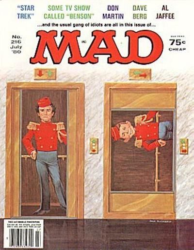 Mad #216 Comic