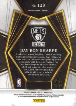 Day'Ron Sharpe 2021-22 Panini Select Basketball #128 Sports Card