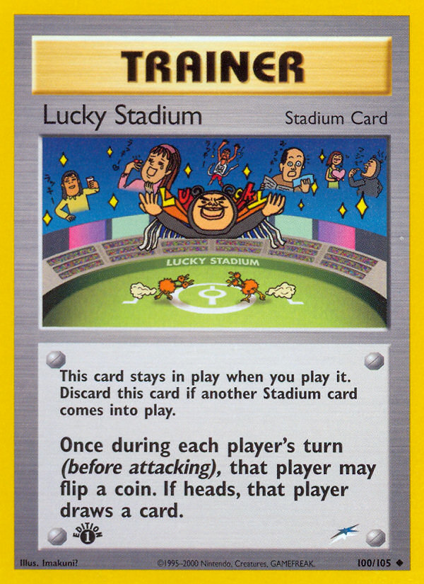 Lucky Stadium (100/105) - Neo Destiny Pokémon Card