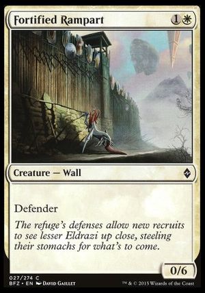 Fortified Rampart (Battle for Zendikar)