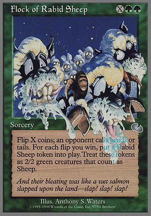 Flock of Rabid Sheep (Unglued)