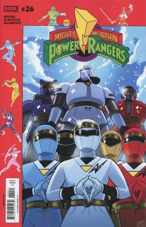Mighty Morphin Power Rangers #26 (Subscription Gibson Variant)