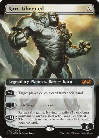 Karn Liberated (Ultimate Box Topper) Trading Card