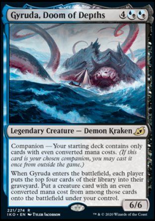 Gyruda, Doom of Depths (Ikoria Lair of Behemoths) Trading Card