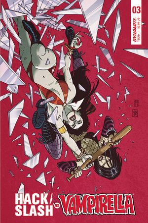 Hack/Slash vs. Vampirella #3 (Cover B Sudzuka)