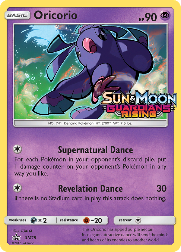 Oricorio (SM19) - SM Black Star Promos