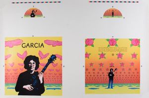 Jerry Garcia Compliments Uncut Proof 1974