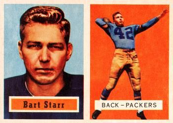 Bart Starr 1957 Topps #119 Sports Card