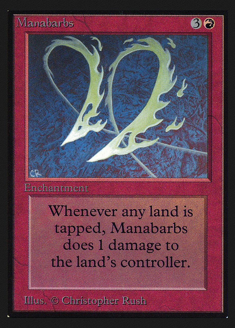 Manabarbs (Collector's Edition) Trading Card