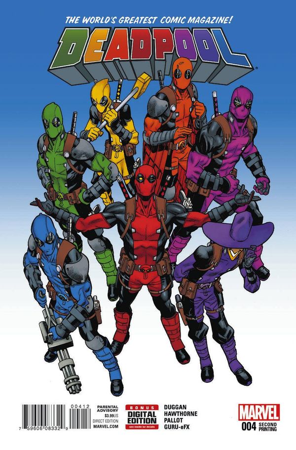 Deadpool #4 (2nd Printing)