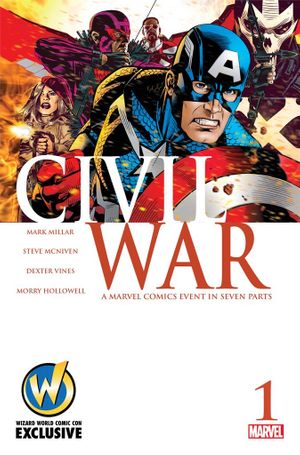 Civil War #1 (Wizard World Comic Con Variant)