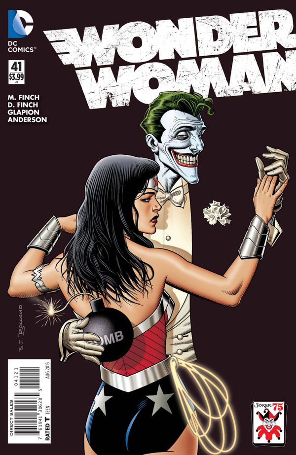 Wonder Woman #41 (The Joker Variant Cover)