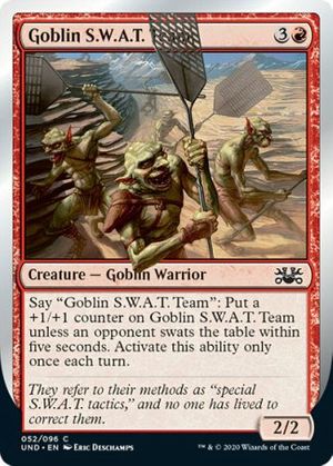 Goblin S.W.A.T. Team (Unsanctioned)