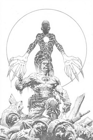 Bloodshot Reborn #14 (Cover H 50 Copy Cover B&w Sketc)